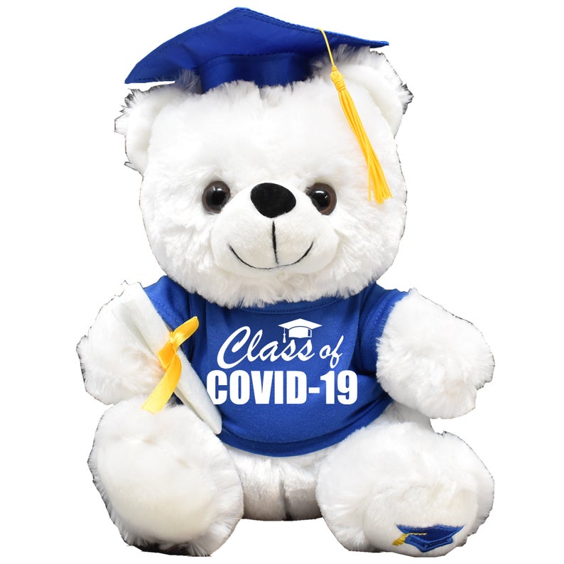 Class Of 2021 Funny Graduation Gift Teddy Bear Plush 12" Tall