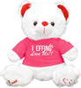 I Effing Love Us Galentines Gifts Valentines Day Teddy Bear Her Women Best Friend Girlfriend