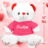 Pretty AF Galentines Gifts Valentines Day Teddy Bear Her Women Best Friend Girlfriend