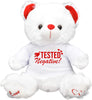 Tested Negative Funny Teddy Bear Plush Girlfriend Boyfriend Husband Best Friend Galentines