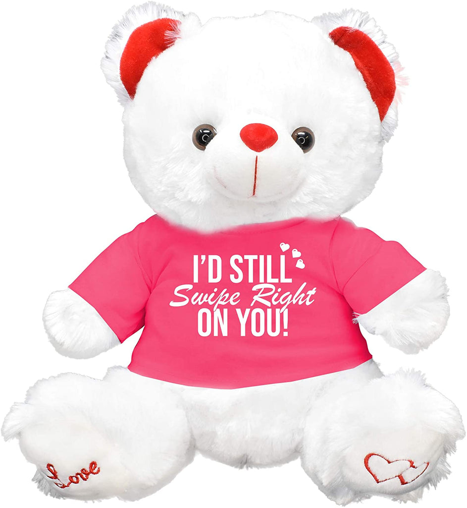 Still Swipe Right Galentines Gifts Valentines Day Teddy Bear Her Women Best Friend Girlfriend