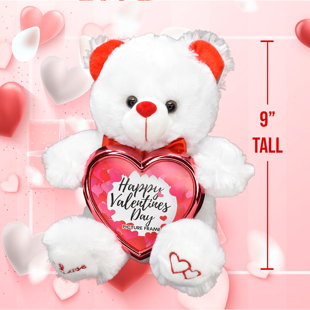 Amazon.com : Valentines Day Gift Basket | 10 Inches Teddy Bear Plush (Color  May Vary), Valentine Theme Gift Bag & One Gift Box Of (Bruyerre) Belgian  Chocolate Collection| For Her Wife Girlfriend